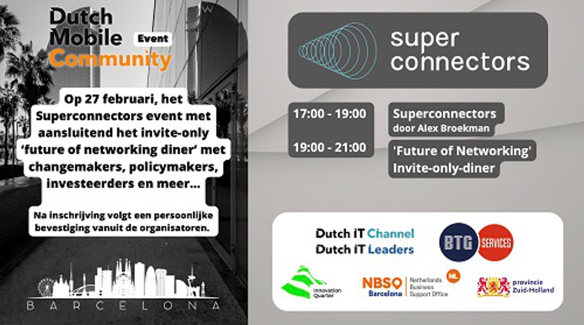 Dutch IT Channel - Nederlandse Superconnectors netwerk diner tijdens ...